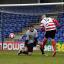 Goal man: Paul Vines fires home against his former club