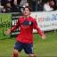 Doubled up: Charlie Moone celebrates Hampton's third goal and his second