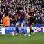 Man in the mask: Mile Jedinak was back in the Palace midfield sporting a fetching Phantom of the Opera mask to protect his healing face   SP72947