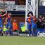 Opening goal: Palace celebrate breaking the deadlock against Middlesbrough         SP72947