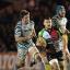 Vital score: Danny Care, back from his time with the England team, goes through to score Quins only try of the day    SP73019