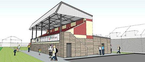 Artist impression of the new stand