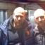 Jason Statham and James Embree on the set of Parker in New Orleans