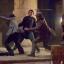 In club fighting Robert Downey Jr. in the first Sherlock Holmes movie