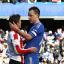 Look of love: Chelsea captain John Terry consoles Brentford's Sam Saunders