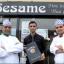 L-R Chef Ajim Uddin, Waiter Azmol Miah and Chef Abu Helal