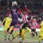 Flyer: Brentford’s Bradley Wright-Phillips challenges Walsall keeper Aaron McCarey 	SP73020