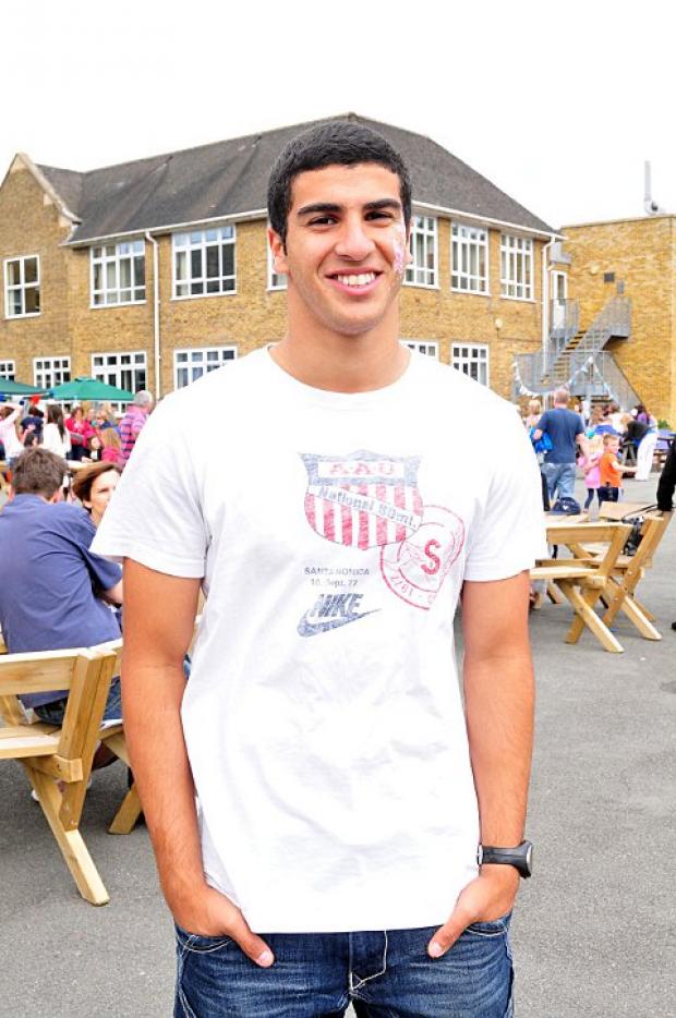 Star of tomorrow, today: Adam Gemili, who reached the London 2012 100m semi-final started out at the Hercules Wimbledon Young Athletes open meeting BE68160
