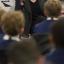 War Horse star Jeremy Irvine answers questions from pupils at Dunraven School in an event organised by education charity FILMCLUB