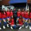 The Crystals with CPFC marketing manager Sharon Lacey.