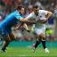 On the move: Danny Care in action on Sunday Picture: Getty Images