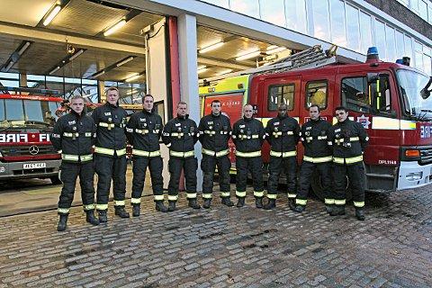 White watch at Clapham Fire Station