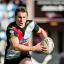 Committed: Luke Dorn, here in his Harlequins RL days, could make his 150th appearance for London Broncos this weekend