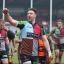 On our way: Pete Browne celebrates reaching the LV= Cup final		        SP74693