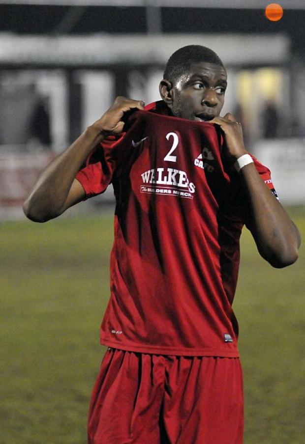 Changing shirts: Michael Kamara has left Carshalton for Dover Athletic    SP74104