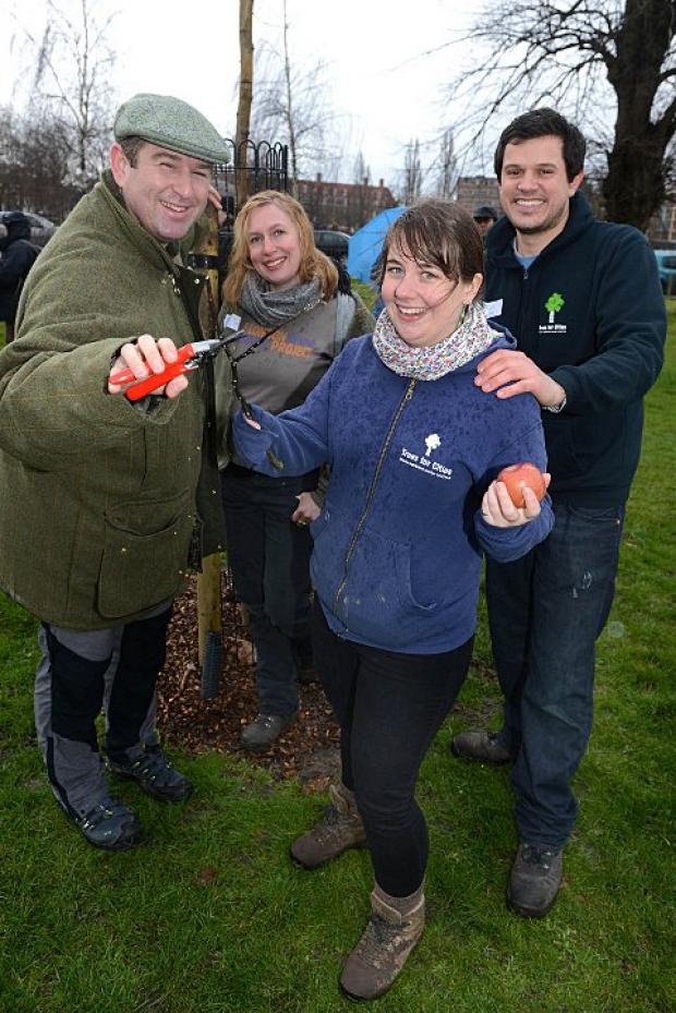 Chris Waddell, Amber Aleroff, Laura Gardner and Richard Lambert