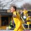 You beauty: Harry Beautyman celebrates hitting Sutton United's second goal against Billericay on Saturday Picture: Paul Loughlin