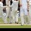 England's Steven Finn leaves the field after being dismissed for six on Sunday morning