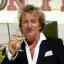 Rod Stewart celebrates his new album, Time, hitting number one