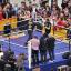 Carl Froch, centre, fights Mikkel Kessler on Saturday night