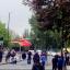 The scene in Woolwich, south London, where a man was killed and two others were taken to hospital with gunshot wounds (Yusuf_Kayalar/PA)