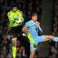 Edin Dzeko, right, scored a brace as Manchester City fought back to defeat Chelsea in a friendly
