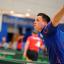 Eyes on the prize: Aaron McKibbin holds his concentration on the way to two bronze medals at the Bayreuth Open 	MPictures