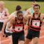 Medalist: Nicholas Atwell won a silver in the 400m B race in Manchester on Saturday