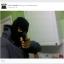 Tony Perrin posted this picture of himself the day after the incident in Woolwich