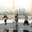Jared Leto's band 30 Seconds To Mars performed on the roof of the O2