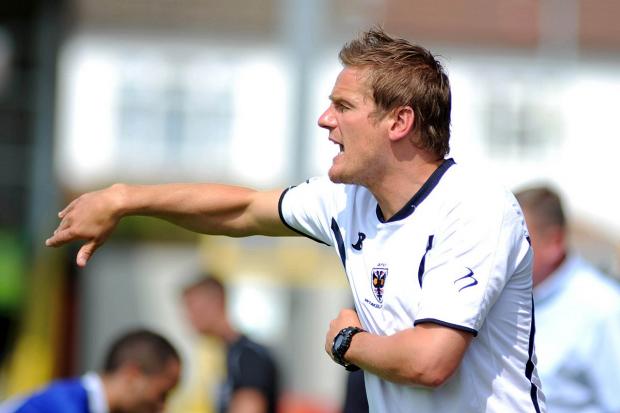 Refocus: Ardley said the Dons players were suffering from a little complacency before the Exeter City defeat SP73005