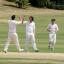 Streatham Guardian: Highs and lows: Beddington's Daniel Lewis celebrates bowling Adam Clarke, but was later left unbeaten on 2 as Beddington's run chase spectacularly failed SP72972 Streatham Guardian: Highs and lows: Beddington's Daniel Lewis celebrates bowling Adam Clarke, but was later left unbeaten on 2 as Beddington's run chase spectacularly failed SP72972