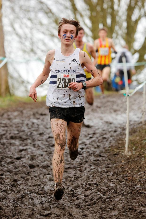 Winner: Peter Chambers, in action earlier this year, won the 1,500m at the Rosenheim League final last Wednesday