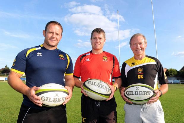 Three-pronged coaching attack: Ricky Nebbett, Craig Chalmers and Chris Kibb
