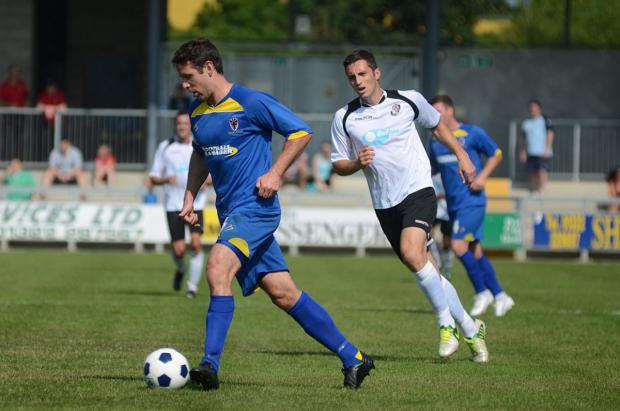 Doubtful: Alan Bennett could miss the Scunthorpe clash with a troublesome hamstring SP77602