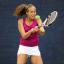 Streatham Guardian: Strong willed: Lana Rush lost out in the singles at the Aegon British Junior National Championships, but triumph in the doubles Streatham Guardian: Strong willed: Lana Rush lost out in the singles at the Aegon British Junior National Championships, but triumph in the doubles