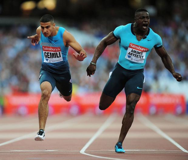 Streatham Guardian: Downbeat: Harry Aikines-Aryeetey was disqualified for jumping the gun in the 60m British indoor semi-finals Streatham Guardian: Downbeat: Harry Aikines-Aryeetey was disqualified for jumping the gun in the 60m British indoor semi-finals