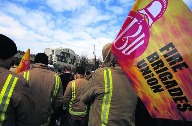 Streatham Guardian: The Fire Brigades Union has voted in favour of a nationwide strike over a dispute about pensions Streatham Guardian: The Fire Brigades Union has voted in favour of a nationwide strike over a dispute about pensions