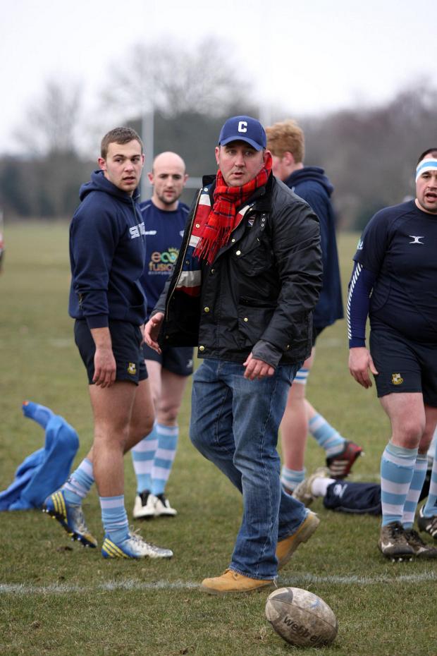 A happy head coach: Ben Stobart