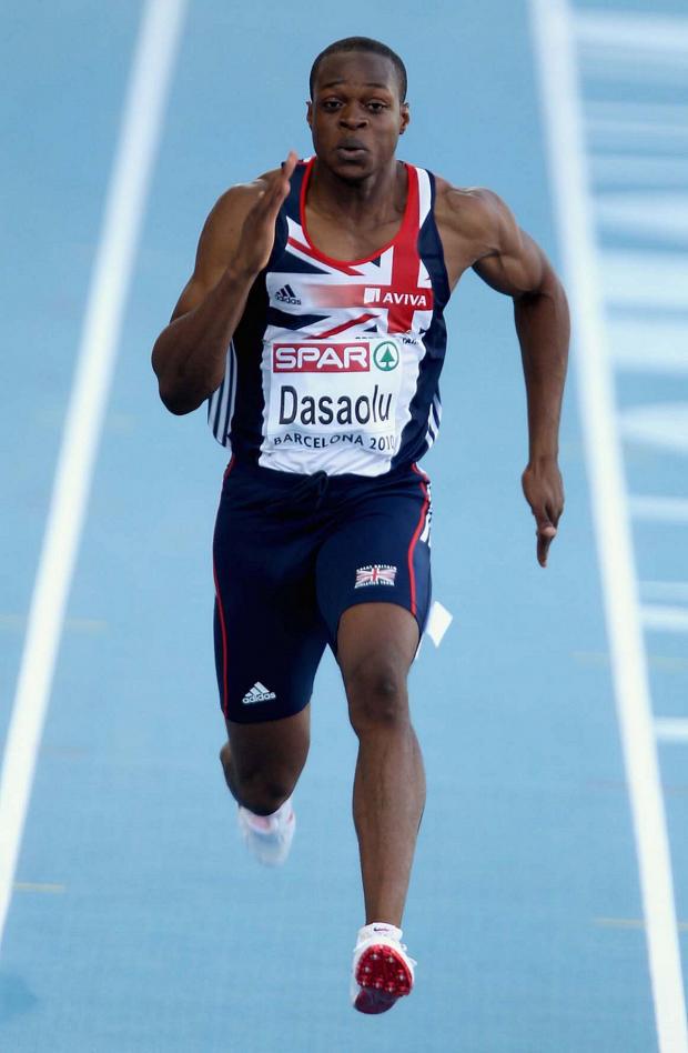 Moving on: James Dasaolu has secured funding for another year Picture: Ian Walton/Getty Image