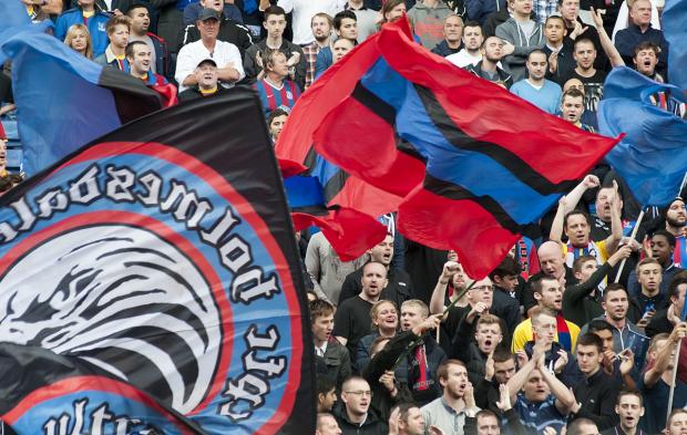 Streatham Guardian: Loud and proud: Holloway wants fans to say: "We’re Palace, and we’re after you" SP79115 Streatham Guardian: Loud and proud: Holloway wants fans to say: "We’re Palace, and we’re after you" SP79115