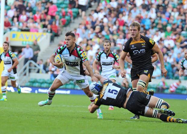 Streatham Guardian: England's loss: Leaving Danny Care out of tomorrow's autumn international will only benefit Quins, says Mike Brown SP79039 Streatham Guardian: England's loss: Leaving Danny Care out of tomorrow's autumn international will only benefit Quins, says Mike Brown SP79039