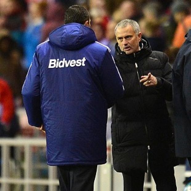 Streatham Guardian: Jose Mourinho was not impressed after the defeat Streatham Guardian: Jose Mourinho was not impressed after the defeat