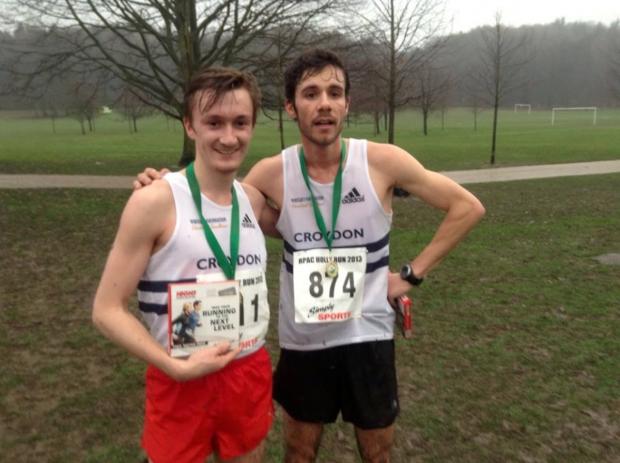 Streatham Guardian: Winners: Peter Chambers and David White at Saturday's Holly Run meeting in Reigate Streatham Guardian: Winners: Peter Chambers and David White at Saturday's Holly Run meeting in Reigate
