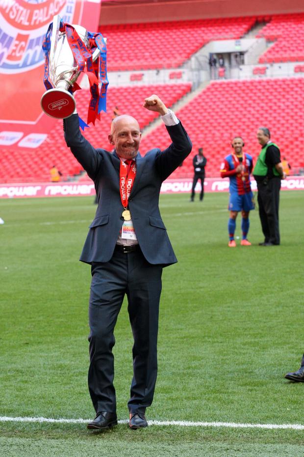 Streatham Guardian: Finest hour: Ian Holloway may have moved to the Den, but Jonathan Parr wants Crystal Palace fans to remember the good times Streatham Guardian: Finest hour: Ian Holloway may have moved to the Den, but Jonathan Parr wants Crystal Palace fans to remember the good times
