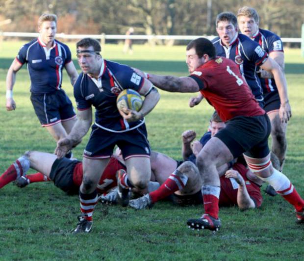 Streatham Guardian: Good start: Adam Bellamy breaks the defence to score Park’s first try All pictures: David Whittam Streatham Guardian: Good start: Adam Bellamy breaks the defence to score Park’s first try All pictures: David Whittam