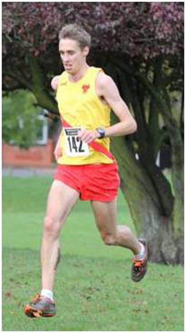 Streatham Guardian: First home: Fred Slemeck led the Hercules Wimbledon team in the 2XU Surrey Men's League Streatham Guardian: First home: Fred Slemeck led the Hercules Wimbledon team in the 2XU Surrey Men's League