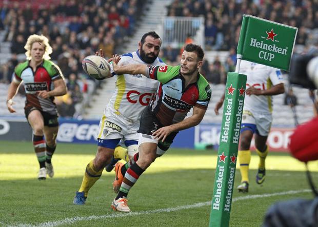 Streatham Guardian: Match winner: Quins scrum half Danny Care Streatham Guardian: Match winner: Quins scrum half Danny Care