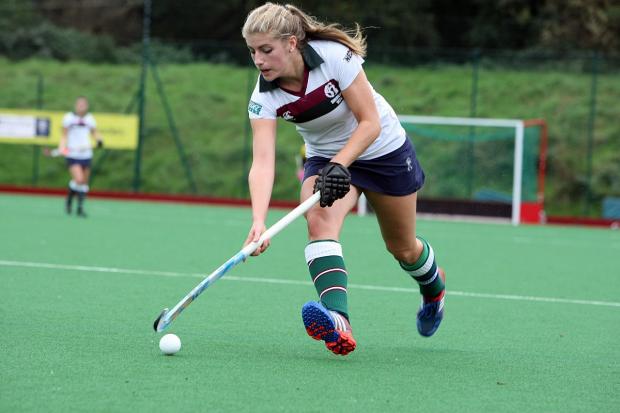 Streatham Guardian: On her way: Surbiton captain Sarah Haycroft SP79036 Streatham Guardian: On her way: Surbiton captain Sarah Haycroft SP79036