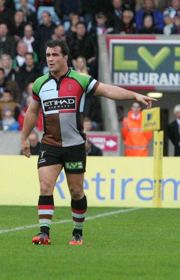 Streatham Guardian: England calling: Quins hooker Dave Ward SP79064 Streatham Guardian: England calling: Quins hooker Dave Ward SP79064